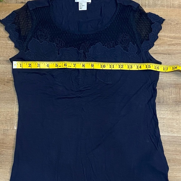 H&M blue shirt with lace - Picture 5 of 6